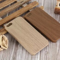 Luxury Wooden Pattern PU Leather Soft Wood Grain Soft Back Shell Phone Bag Cover For iPhone 5 Case For iPhone 5s case