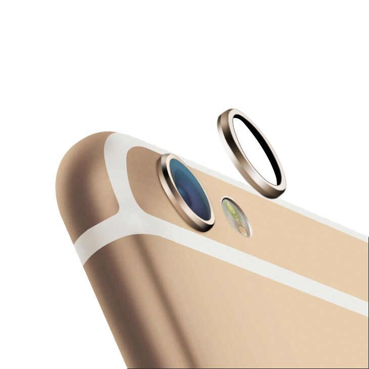 For iPhone 6 6S Plus case Jewelry Rear Camera Glass Metal Lens Protector Hoop Ring Guard Circle For iPhone 6S case
