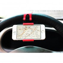Universal Car Steering Wheel Mount Holder Holding GPS Rubber Band for iphone 5s 6s 6plus for Samsung Galaxy S6,S5,Note 5,Note 4