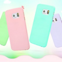 New Arrival Candy colors Soft TPU Silicon For Samsung Galaxy S4 S5 S6 Edge A3 A5 2016 J5 Grand Prime Case