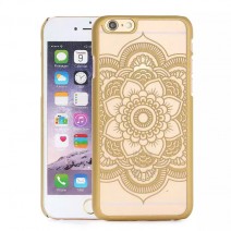 2016 New Plastic Hard Back Case Cover For iPhone 6 6S 6 Plus 6SPlus Damask Vintage Flower Pattern Luxury Mobile Phone Cover