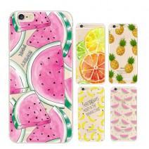 Fruit Pineapple Lemon Banana TPU Soft Silicon Transparent Thin Case Cover For Apple iPhone 5C case Coque