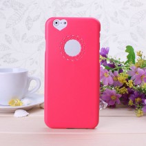 For iPhone 6 6s Plus case For iPhone 6s case Rose Gold Cute candy Color Loving Heart Flower Lace Hard Phone Case