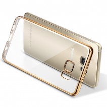 Royal Luxury style Plating Gilded TPU Phone silicone soft Back Cases Cover Case For Samsung Galaxy For iPhone case