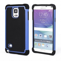 New Shockproof 2 in 1 Cell Phone Protective Cover Hybrid Armor Soft Silicone Hard Back Case For Samsung Galaxy Note 4 case
