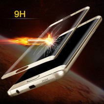 New 3D Curved Surface Full Screen Cover Explosion-proof Tempered Glass Film for Samsung Galaxy S6 edge Edge Plus S7 Edge